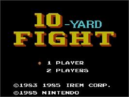 Title screen of [Welcome To] Eville on the Nintendo NES.
